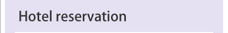 Hotel reservation