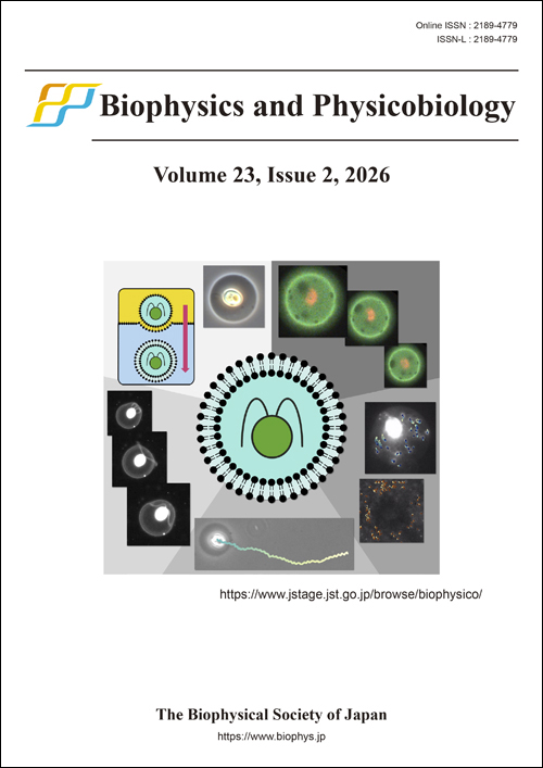 Biophysics and Physicobiology